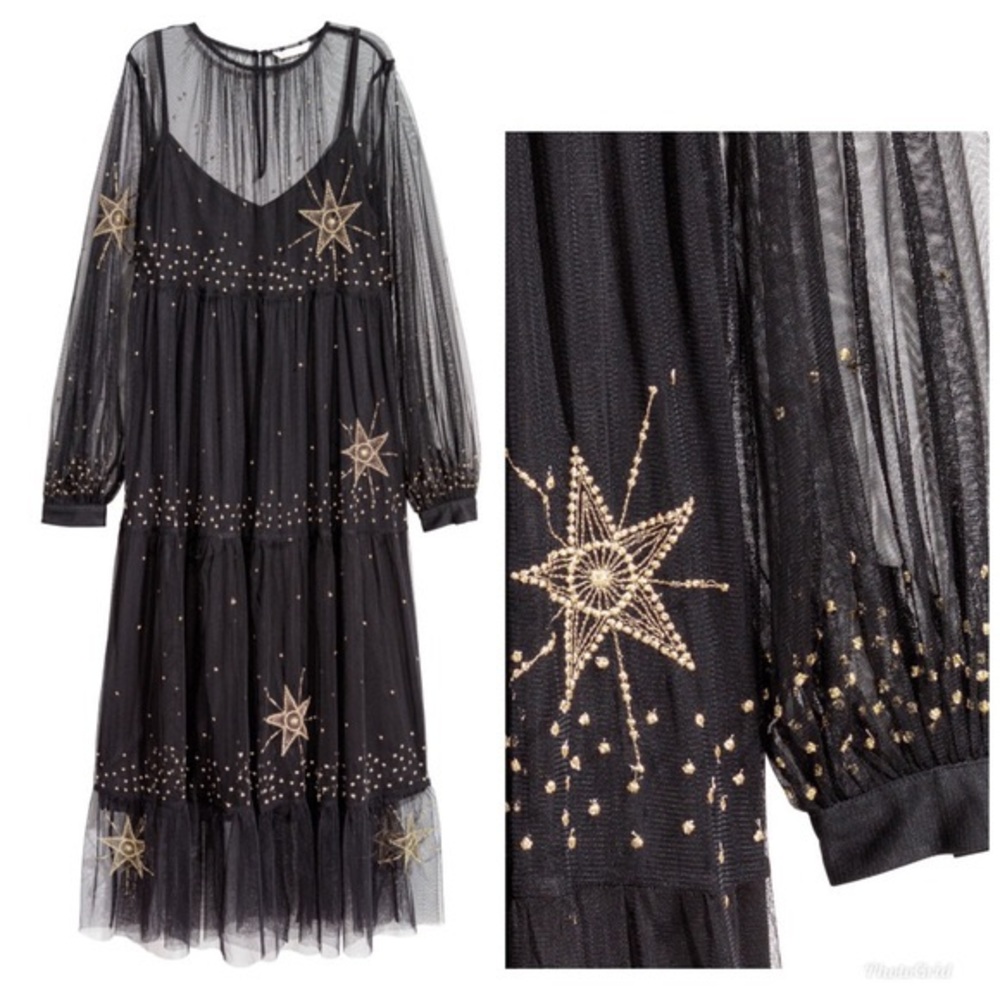 FOUND! H&M Mesh Star Dress ISO*